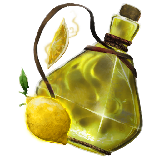 Licor de limón ardiente