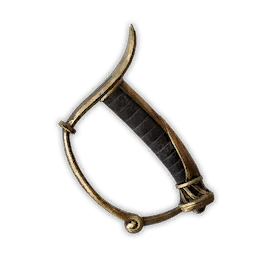 Empuñadura de sable de marioneta