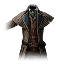 Abrigo de detective famoso