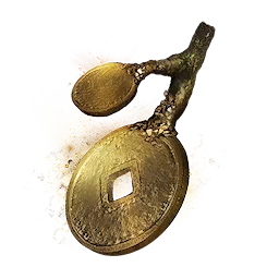 Fruto de monedas de oro