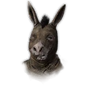 Máscara del Burro Loco