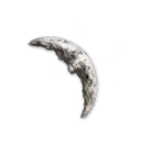 Piedra de luna creciente