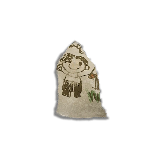 Tesoro de Rosaura: fragmento de dibujo