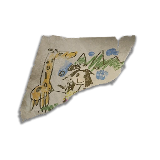 Tesoro de Rosaura: tercer fragmento de dibujo