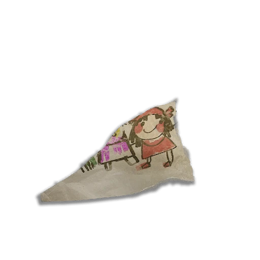 Tesoro de Rosaura: último fragmento de dibujo