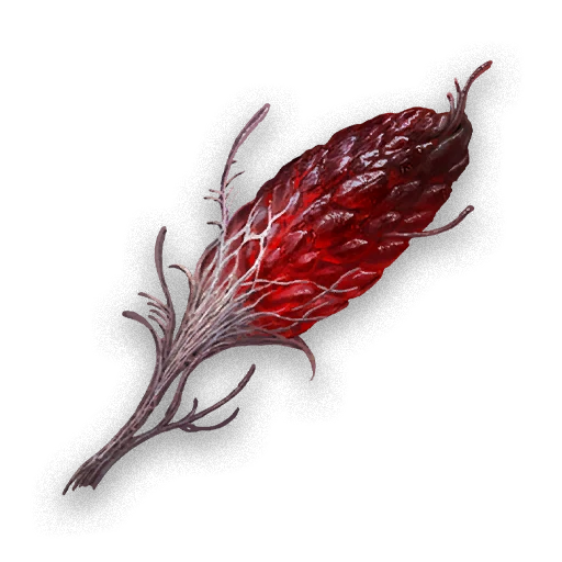 Mercurio rojo cristalizado