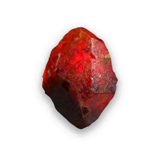 Cristal de mercurio rojo