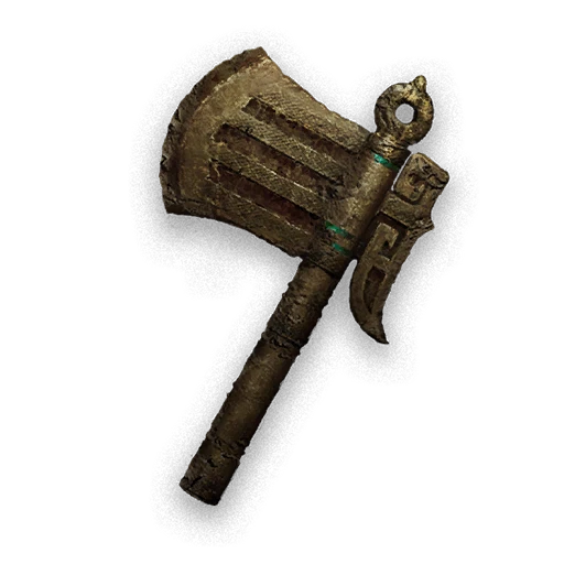 Hacha de oropel