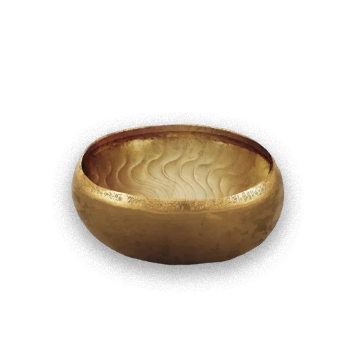 Cuenco dorado