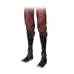 Botas de oropel de comandante