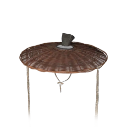 Sombrero de bambú imperial